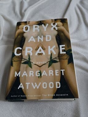 Oryx & Crake Hardcover Fiction Book by Margaret Atwood